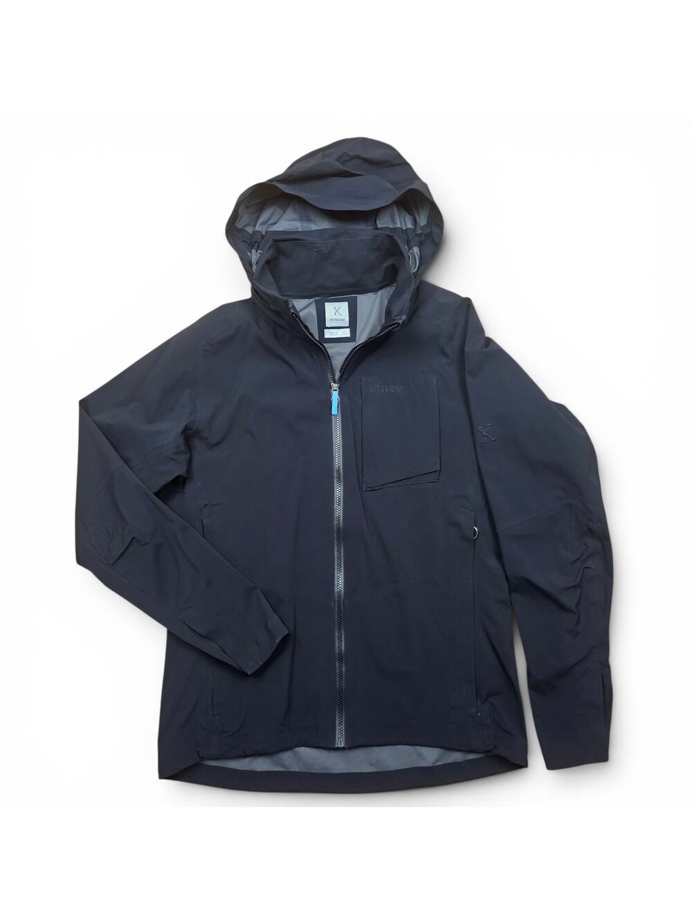 KITSBOW 1151 Cycling Jacket Men's M Hooded Softshell Techwear Elevated Utility